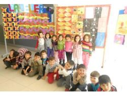 Toroslu Minikler Resim Sergisi Açtı