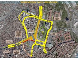 Taksim Meydanı’na Tarlabaşı’ndan Çıkış Kapatılıyor