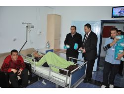 Kozan’da Hastalara Kandil Simidi Dağıtıldı