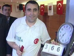 Ankaralı Berber, Bir Günde 366 Kişiyi Tıraş Ederek Dünya Rekoru Kırdı