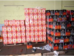 Denizli’de 10 Bin Litre Kaçak Madeni Yağ