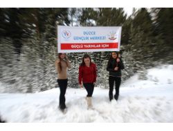 Düzceli Ve Bolulu Gençler Kartalkaya'da Buluştu