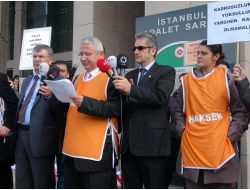 Adliye Çalışanlarından Zincirli Eylem