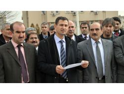 İlçe Milli Eğitim Müdürü İleri'ye Sendikalar Sahip Çıktı