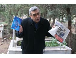 Mezarlıkta Basın Açıklaması Yaptı