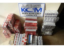 Hopa'da Kaçak Sigara Operasyonu