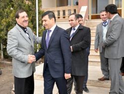 Midyat Milli Eğitim Müdürü İleri, Okul Müdürleriyle Vedalaştı