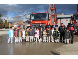 Özel Orhangazi Koleji Öğrencileri, İtfaiyeyi Ziyaret Etti