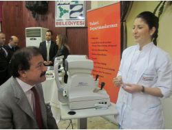 Ünye Belediyesi Personeline Göz Taraması Yapıldı