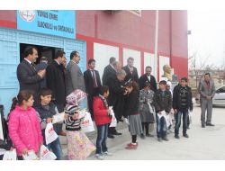 Tekerlekli Sandalye Hediye Edilen Öğrenci Çifte Sevinç Yaşadı