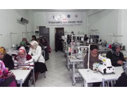 Türkoğlu’nda İstihdam Garantili Hazır Giyim Kursu Açıldı