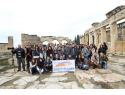 Fotoğrafçılık Kursunda Öğrendiklerini Pamukkale’de Uyguladılar