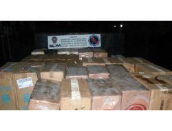 Uşak'ta 16 Bin 500 Paket Sigara