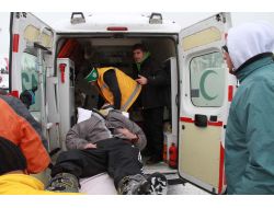 Uludağ'da, Turisti Kayak Sopasıyla Yaraladı