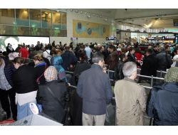 Atatürk Havalimanı’nda Tatil Yoğunluğu