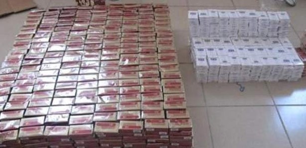Hakkari'de 69 bin paket kaçak sigara