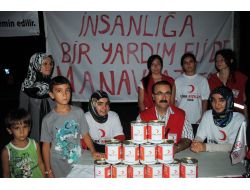 Kızılay, 150 Aileye Gıda Ve Kavurma Yardımı Yaptı