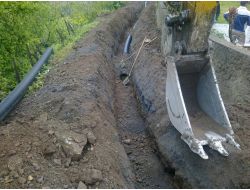 Hamzafakıhlı’da 5 Bin 600 Metrelik Kanalizasyon Hattı