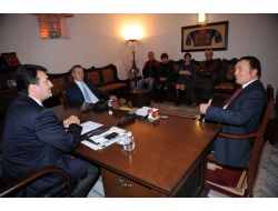 Birleşik Kafkas Derneği Yönetimi, Dündar’ı Ziyaret Etti