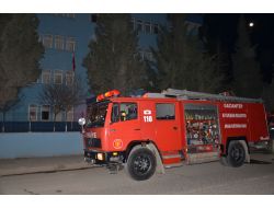 Polis Merkezinde Yangın Paniği