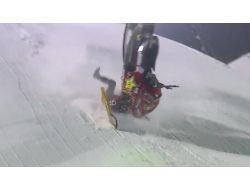 Kar Motosikleti Şovu Kaza İle Bitti: Sporcu Ağır Yaralı