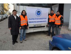 Fatih Üniversitesi Mezunlarından Suriye’ye Anlamlı Yardım
