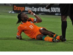 DROGBA AFRİKA KUPASI'NDA SAHADA..