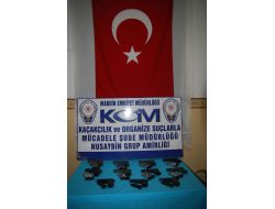Kızıltepe’de 11 Tabanca Ele Geçirildi!