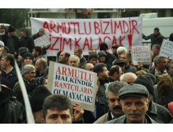 Mahalleleri 'Riskli Bölge' İlan Edilen Vatandaşlar Eylem Yaptı