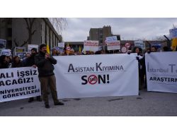 Yök Önünde Eylem Yapan Asistanlar, İşlerini Geri İstedi