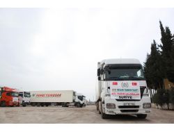 Suriye’ye 13 Tır Yardım Malzemesi Gönderildi