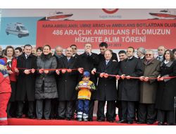 Sağlık Sektörüne 486 Araçlık 'Taze Kan'