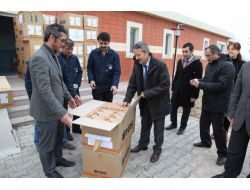 Asü, Suriyelilere Yardım Malzemesi Gönderdi