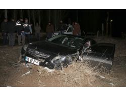 Polisin 'Dur' İhtarına Uymayan Sigara Kaçakçılarını Trafik Kazası Durdurdu