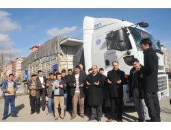 Çorum Kimse Yok Mu Suriye Halkı İçin 2 Tır Yardım Gönderdi