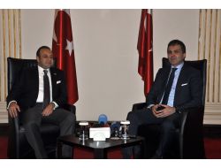 Bağış’tan Yeni Atanan Bakan Çelik’e Tebrik Ziyareti