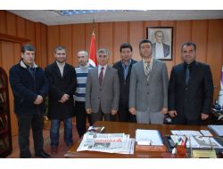 Bilişimcilerden Başkan Büyükaslan’a Ziyaret