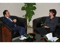 Ap Milletvekili Flautre, Baydemir'i Ziyaret Etti