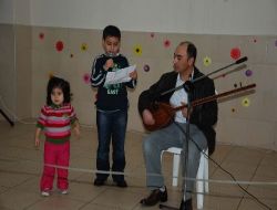 Öğrenciler Babalarıyla Birlikte Yeteneklerini Sergilediler