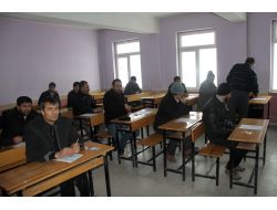 133 İnşaat İşçisi Sınava Tabi Tutuldu