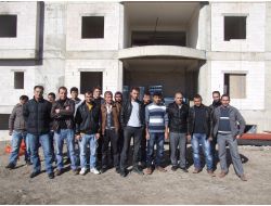 Boğazlıyan’da Hastane İnşaatında Çalışan İşçiler Eylem Yaptı