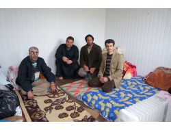 Suriyeli Hastaların Yakınlarına Konteyner Desteği