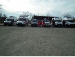 112 Araç Parkının Yeni Ambulansları Dualarla Hizmete Girdi