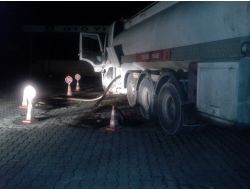 Tarsus’ta Kaçak Akaryakıt Operasyonu