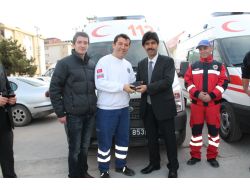 Sağlık Bakanlığı'nın Gönderdiği Ambulanslar Bolu'da Hizmete Girdi