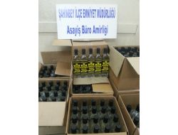 Kaçak içkiyi satamadan yakalandılar