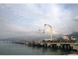 İskelede 60 Metreye Ulaşıldı