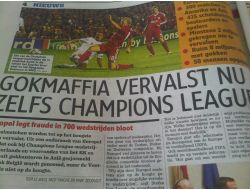 Belçika Basını Şike Haberlerinde Aziz Yıldırım’a Yer Verdi