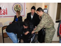 Elbistan İlçe Jandarma'dan Engelli Vatandaşlara Tekerlekli Sandalye