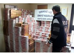 Lüks Arabayla Kaçak Sigara Sevkiyatı